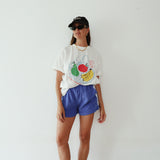 Adult Farmer's Market Relaxed Tee - White