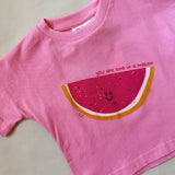 Melon Relaxed Tee - Bubblegum