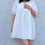 Adult Amelia Cotton Broderie Dress