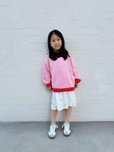 Load image into Gallery viewer, Willa Contrast Knit - Pink/Red