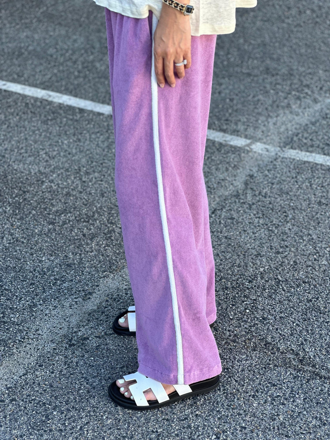 Adult Piper Racer Pants - Wisteria