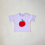 Apple Relaxed Tee - Lilac