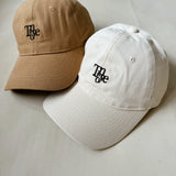 Adult Monogram Cap - Camel/Black