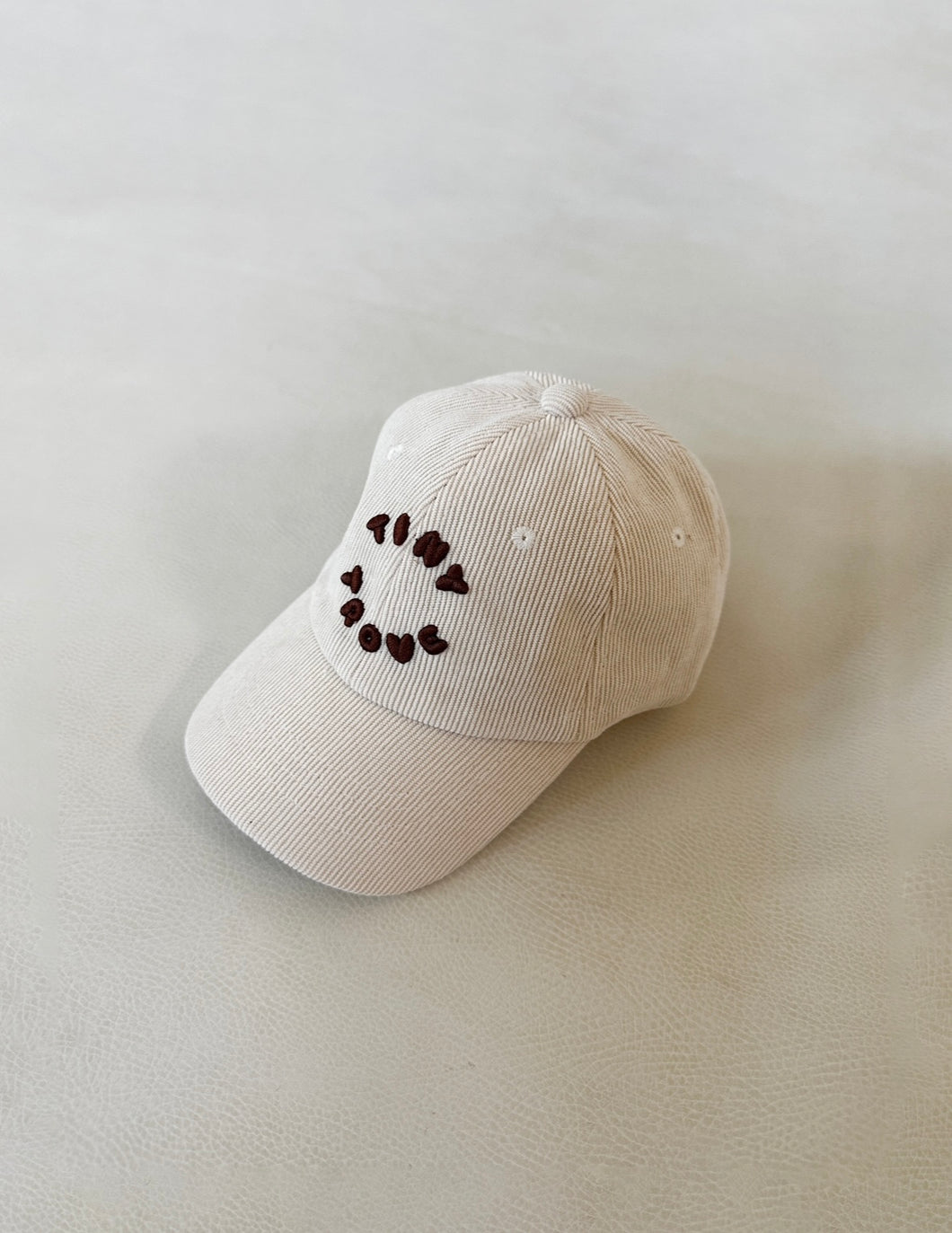 Logo Circle Cap - Cream/Cocoa