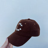 Logo Circle Cap - Cocoa/Cream