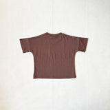 Pear Relaxed Tee - Iced Chocolate