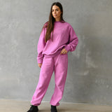 Adult Callen Logo Tracksuit - Fuchsia