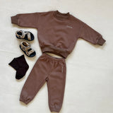 Woodie 3D Logo Tracksuit - Mocha