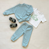 Woodie 3D Logo Tracksuit - Seafoam