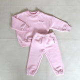 Woodie 3D Logo Tracksuit - Pink